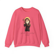 Saint Benedict Adult Sweatshirt, Catholic Gift, Faith Apparel in 13 Colors