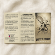 5 Keys to Freedom from Sexual Sin open exterior including front cover