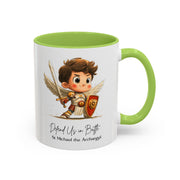 Cute Saint Michael the Archangel Mug  Catholic Gift  Faith-Inspired Coffee Cup