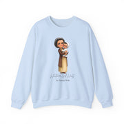 Saint Gianna Molla Adult Sweatshirt, Catholic Gift, Faith Apparel in 13 Colors