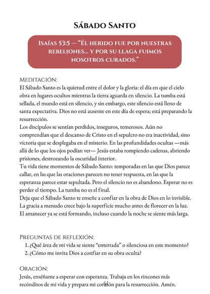 Return to Me: Lenten Prayer Guide: Spanish - WHOLESALE