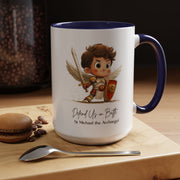 Cute Saint Michael the Archangel Mug  Catholic Gift  Faith-Inspired Coffee Cup