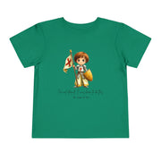 Saint Joan of Arc Toddler T-Shirt, Catholic Kids Tee, Courage & Faith Shirt