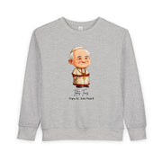 Saint John Paul II Toddler Sweatshirt, Catholic Apparel for Kids