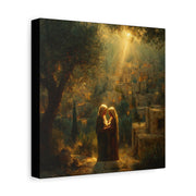 The Visitation Canvas Print, Catholic Wall Art, Elizabeth & Mary