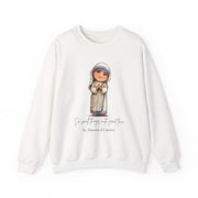St. Teresa of Calcutta Adult Sweatshirt, Catholic Gift, Faith Apparel in 13 Colors