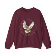 Veni Sancte Spiritus Holy Spirit Dove Sweatshirt | Religious Christian Design