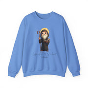 Saint Benedict Adult Sweatshirt, Catholic Gift, Faith Apparel in 13 Colors