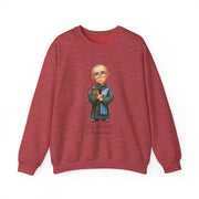 Saint Maximilian Kolbe Adult Sweatshirt, Catholic Gift, Faith Apparel in 13 Colors
