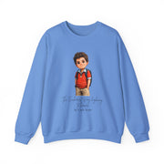Classic Cute Saint Carlo Acutis Adult Sweatshirt  Catholic Gift  Faith Apparel in 13 Colors