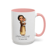 Cute Saint Gianna Molla Mug  Catholic Gift  Faith-Inspired Coffee Cup