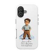 Samsung St Pier Giorgio Frassati Tough Phone Case with Inspirational Quote