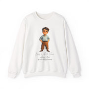 Soft Cute Saint Pier Giorgio Frassati Adult Sweatshirt  Catholic Gift  Faith Apparel in 13 Colors