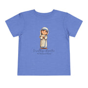 Cute Mother Teresa Toddler T-Shirt, Catholic Kids Tee, Kindness & Compassion Shirt, Christian Gift