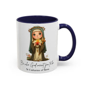 Cute Saint Catherine of Siena Mug  Catholic Gift  Faith-Inspired Coffee Cup