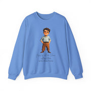 Soft Cute Saint Pier Giorgio Frassati Adult Sweatshirt  Catholic Gift  Faith Apparel in 13 Colors