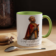 Cute Saint Ignatius of Loyola Mug  Catholic Gift  Faith-Inspired Coffee Cup