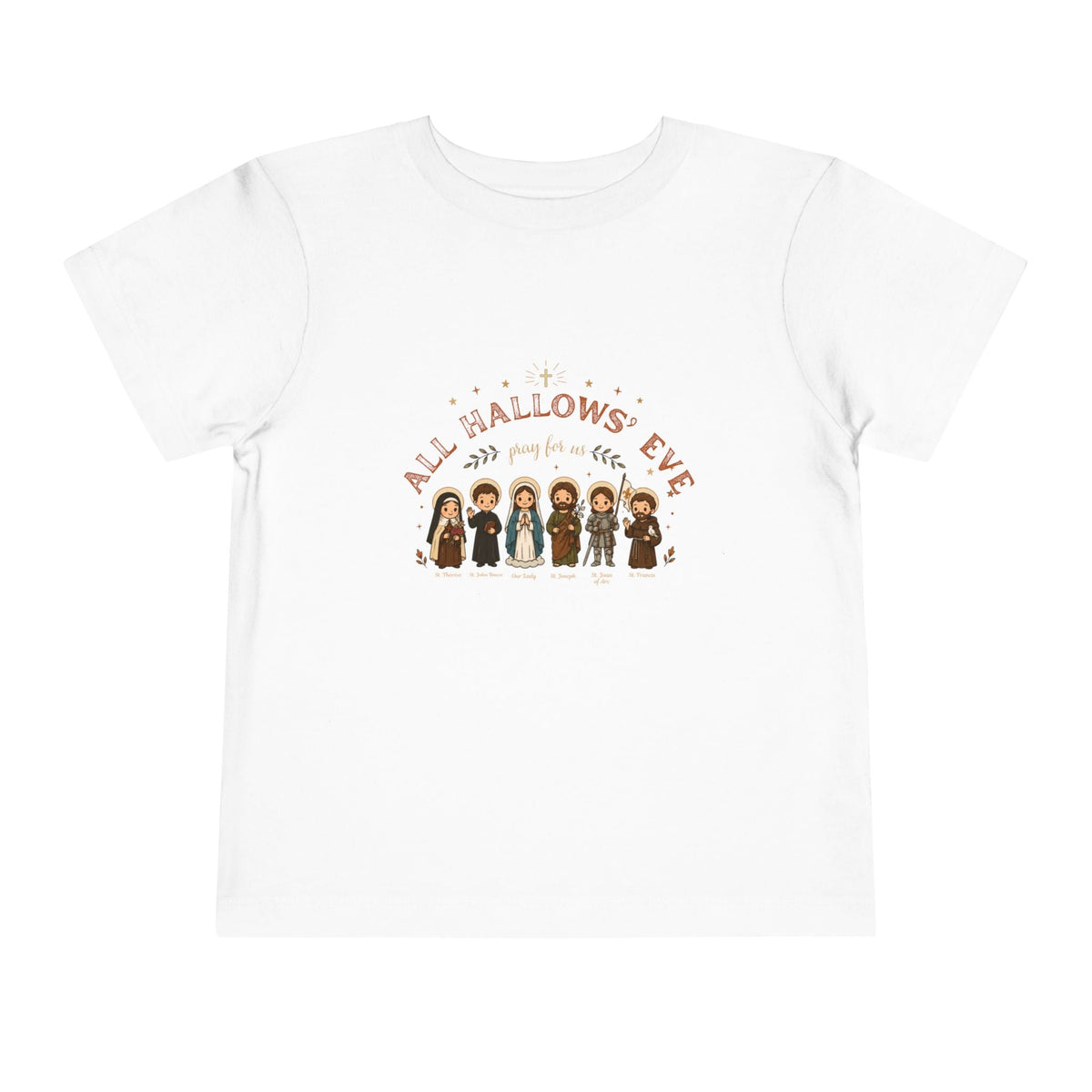 All Hallows' Eve Toddler Tee All Saints Day Apparel Catholic shirt