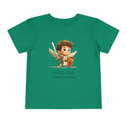 St Michael the Archangel Toddler T-Shirt, Catholic Kids Tee, Courage & Faith Shirt, Christian Gift