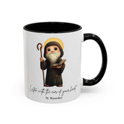 Cute Saint Benedict Mug  Catholic Gift  Faith-Inspired Coffee Cup