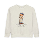 Mother Teresa Toddler Sweatshirt, Catholic Kids Apparel