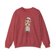 St. Teresa of Calcutta Adult Sweatshirt, Catholic Gift, Faith Apparel in 13 Colors