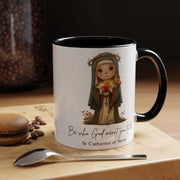 Cute Saint Catherine of Siena Mug  Catholic Gift  Faith-Inspired Coffee Cup