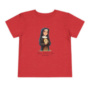 St. Faustina Toddler T-Shirt, Divine Mercy Catholic Kids Tee