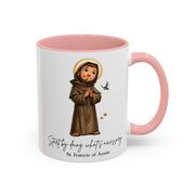 Saint Francis of Assisi Mug, Catholic Gift, Faith-Inspired Coffee Cup