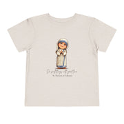 Cute Mother Teresa Toddler T-Shirt, Catholic Kids Tee, Kindness & Compassion Shirt, Christian Gift