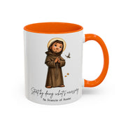 Saint Francis of Assisi Mug, Catholic Gift, Faith-Inspired Coffee Cup