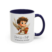Cute Saint Michael the Archangel Mug  Catholic Gift  Faith-Inspired Coffee Cup