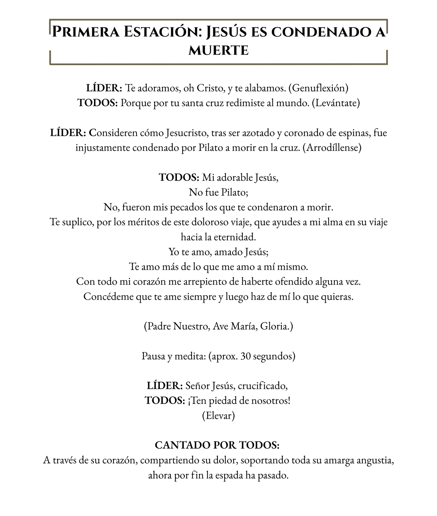 Stations of the Cross Spanish - WHOLESALE