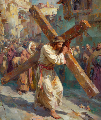 Stations of the Cross - Large Print - WHOLESALE
