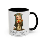 Cute Saint Catherine of Siena Mug  Catholic Gift  Faith-Inspired Coffee Cup