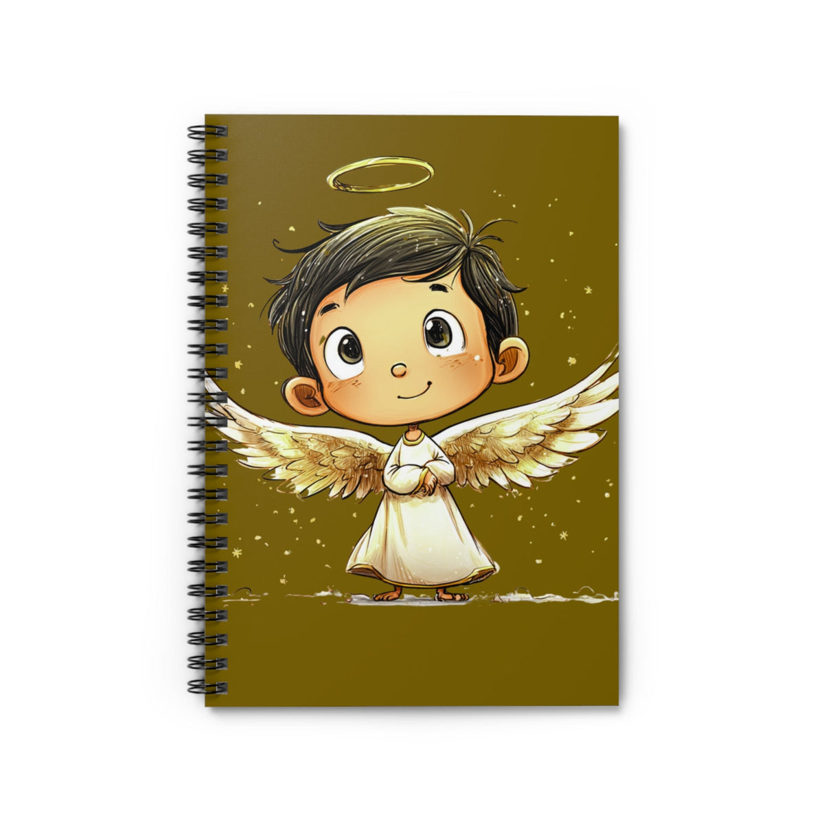 Beautiful Angel Journal, Christian Notebook, Faith-Inspired Writing Gift