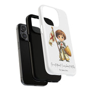 St Joan of Arc Phone Case, Tough Magnetic Case, Inspirational Quote