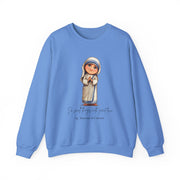 St. Teresa of Calcutta Adult Sweatshirt, Catholic Gift, Faith Apparel in 13 Colors