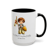 Saint Joan of Arc Mug, Catholic Gift, Faith-Inspired Coffee Cup