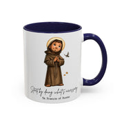 Saint Francis of Assisi Mug, Catholic Gift, Faith-Inspired Coffee Cup