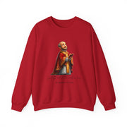 Cozy Cute Saint Ignatius of Loyola Adult Sweatshirt  Catholic Gift  Faith Apparel in 13 Colors