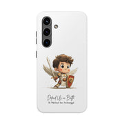 Samsung  St. Michael the Archangel Tough Phone Case with Inspirational Quote