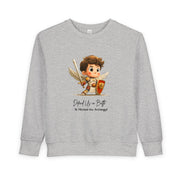 St Michael the Archangel Toddler Sweatshirt, Catholic Kids Apparel