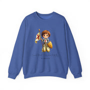 Soft Cute Saint Joan of Arc Adult Sweatshirt Catholic Gift  Faith Apparel in 13 Colors