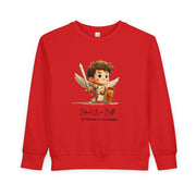 St Michael the Archangel Toddler Sweatshirt, Catholic Kids Apparel