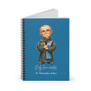Saint Maximilian Kolbe Journal, Catholic Notebook, Faith-Inspired Writing Gift