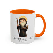 Cute Saint Benedict Mug  Catholic Gift  Faith-Inspired Coffee Cup