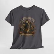 All Hallows' Eve Portrait Tee Vintage Gothic Halloween Shirt All Souls Day Gift for Her Apparel