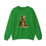 Stylish Cute Saint Augustine Adult Sweatshirt  Catholic Gift  Faith Apparel in 13 Colors