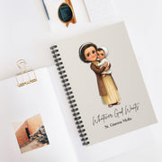 Saint Gianna Molla Journal, Catholic Notebook, Faith-Inspired Writing Gift